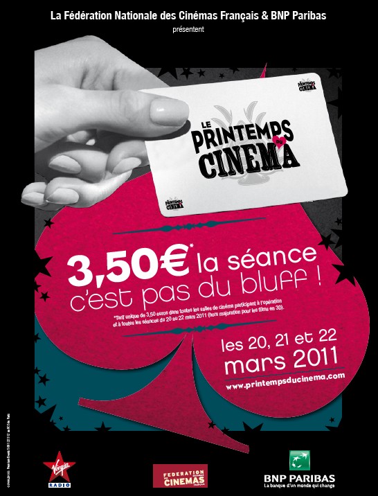 Printemps du cinéma 2011