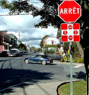 Le Canada - Québec et ses règles de  circulation (code de la route)