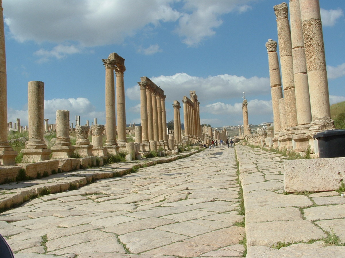 Jordanie : Jerash et son Arc de Triomphe