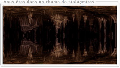 Un Champ de stalagmites